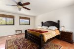 master bedroom with King bed